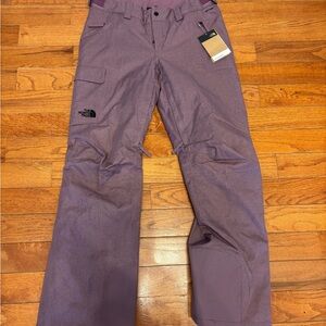 The North Face Purple Snow Pants